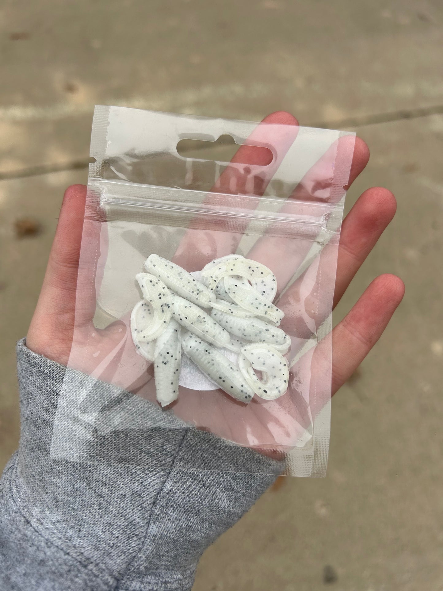 Cookies n Cream Curly Tail Grub