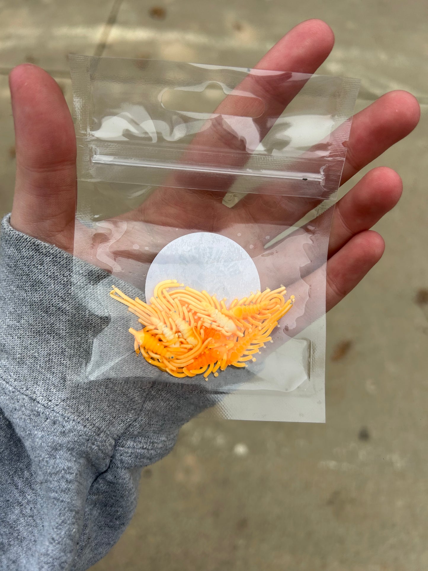 Orange Float Ice Flea