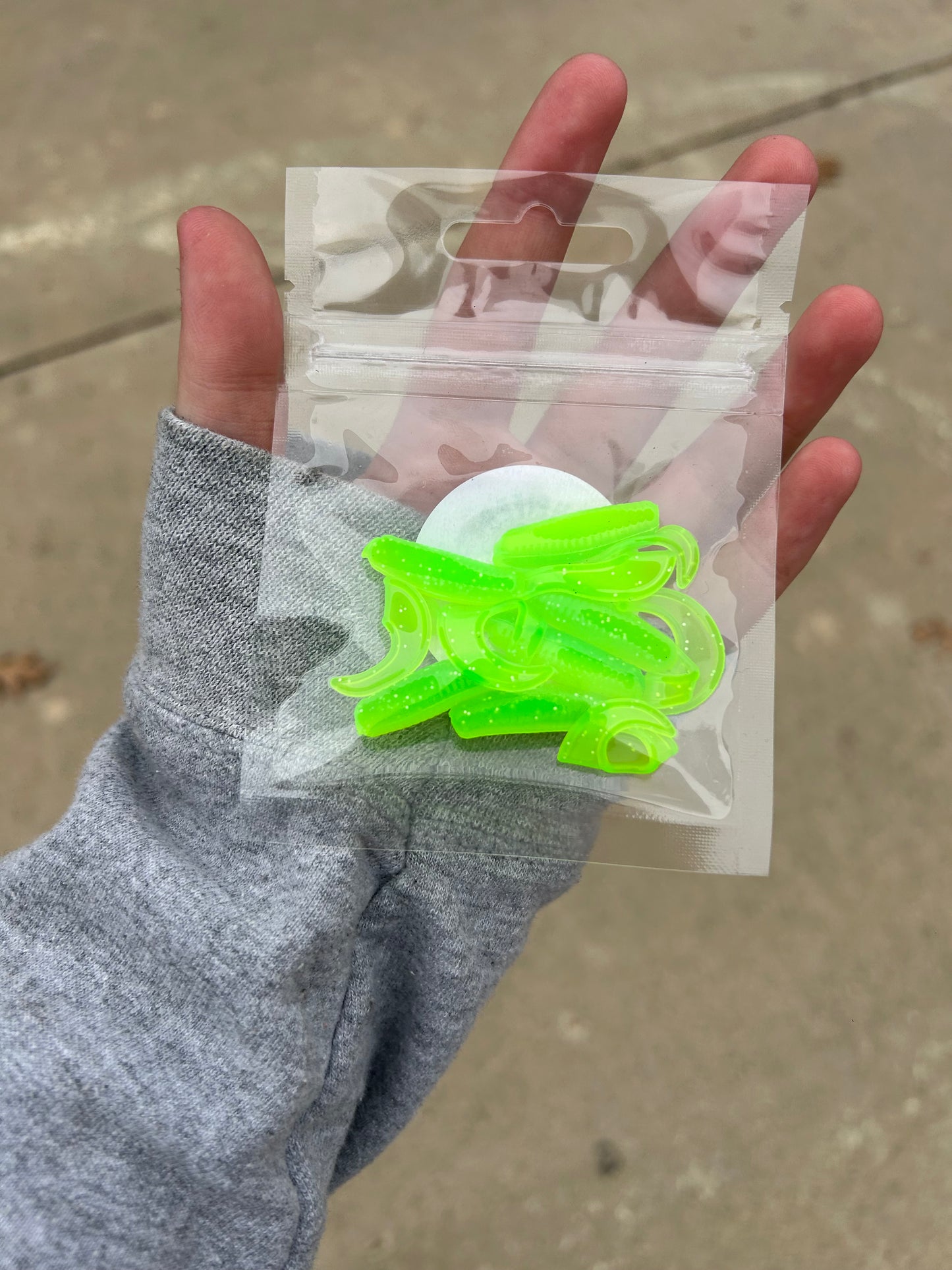 Mean Green Curly Tail Grub