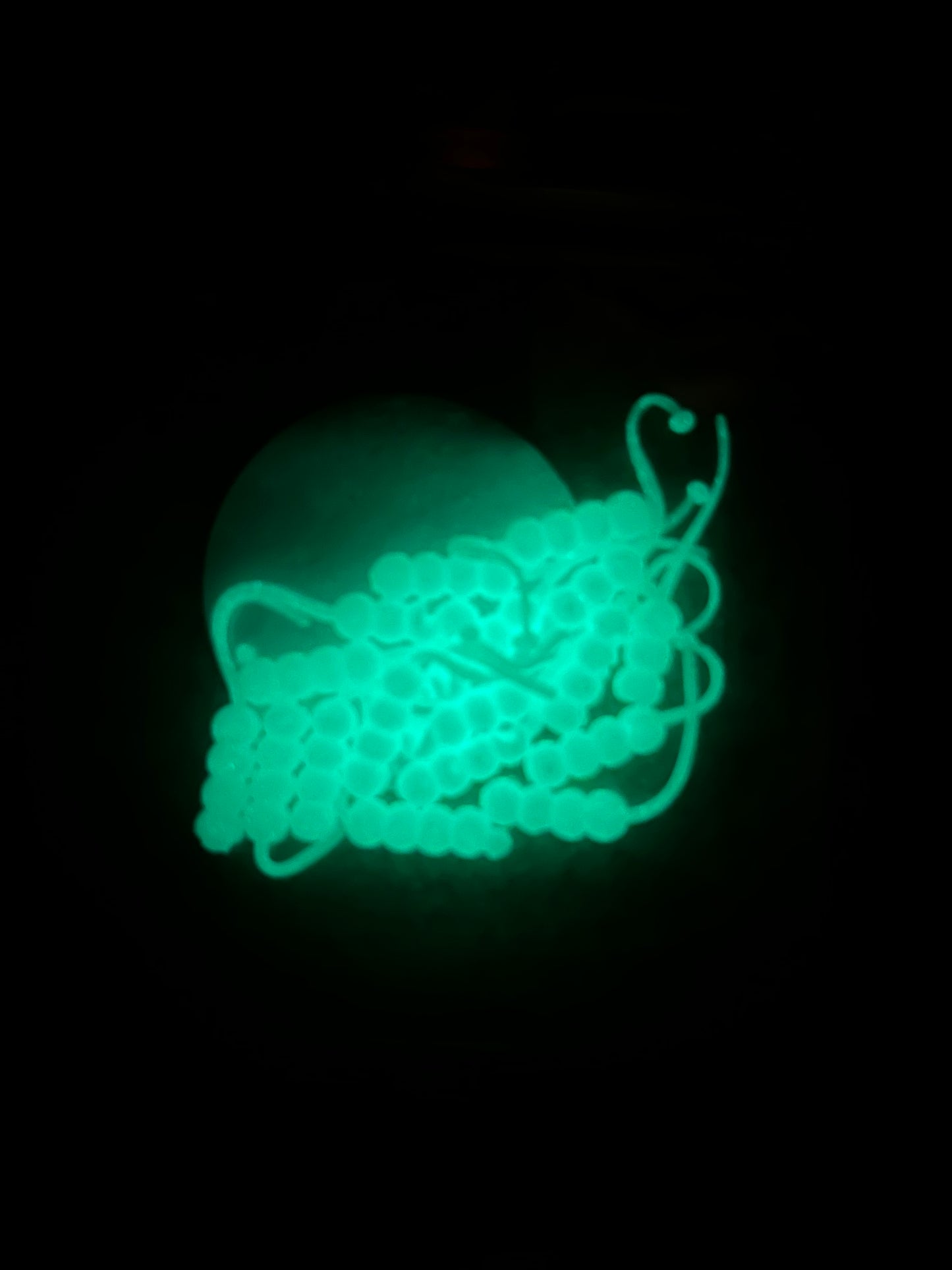 White Bubble Bait (UV Glow)