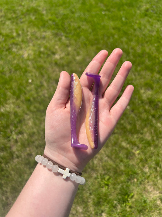 PB & Grape Jelly 4 in. Paddle Tail