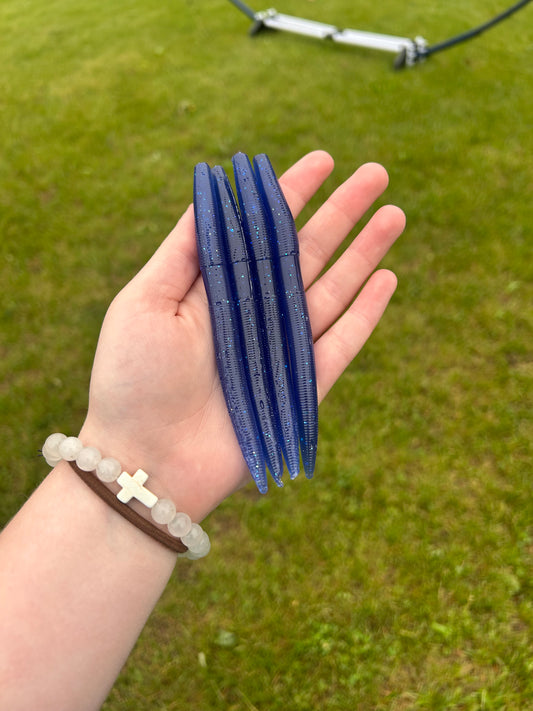 Blue Voltage 5in. Worm