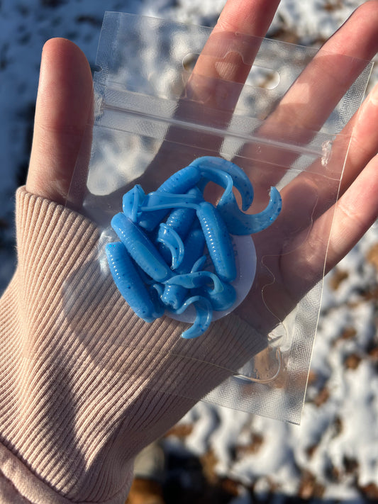 Winter Skies Curly Tail Grub