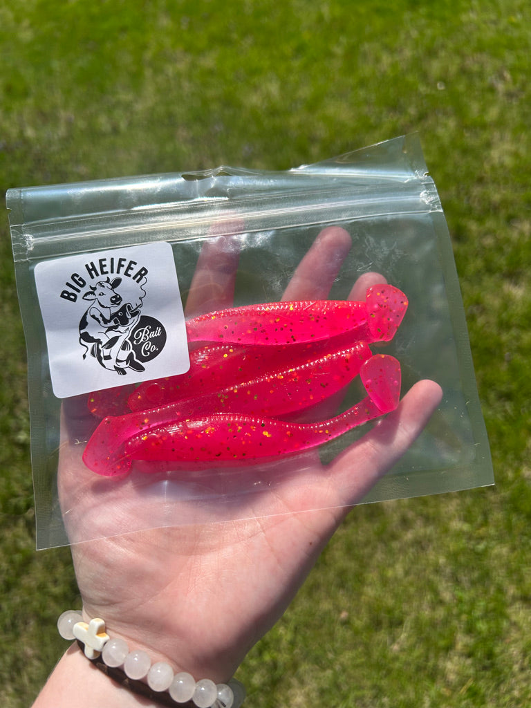 Lava Monster 4 in. Paddle Tail