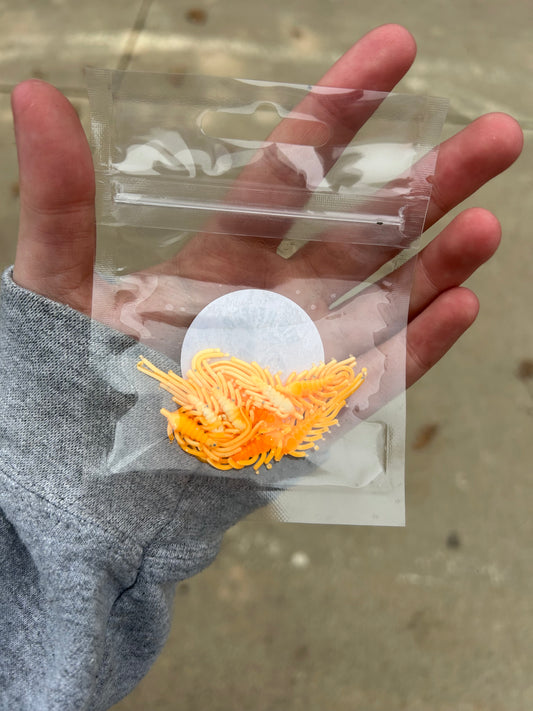 Orange Float Ice Flea