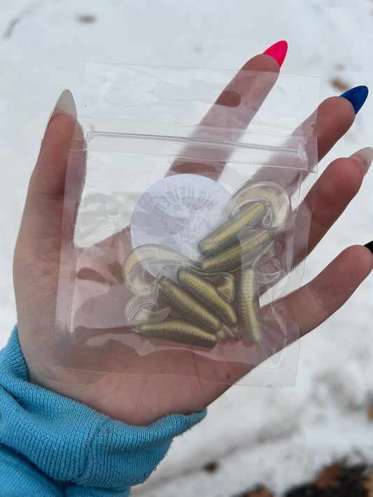 Christmas Star Curly Tail Grub
