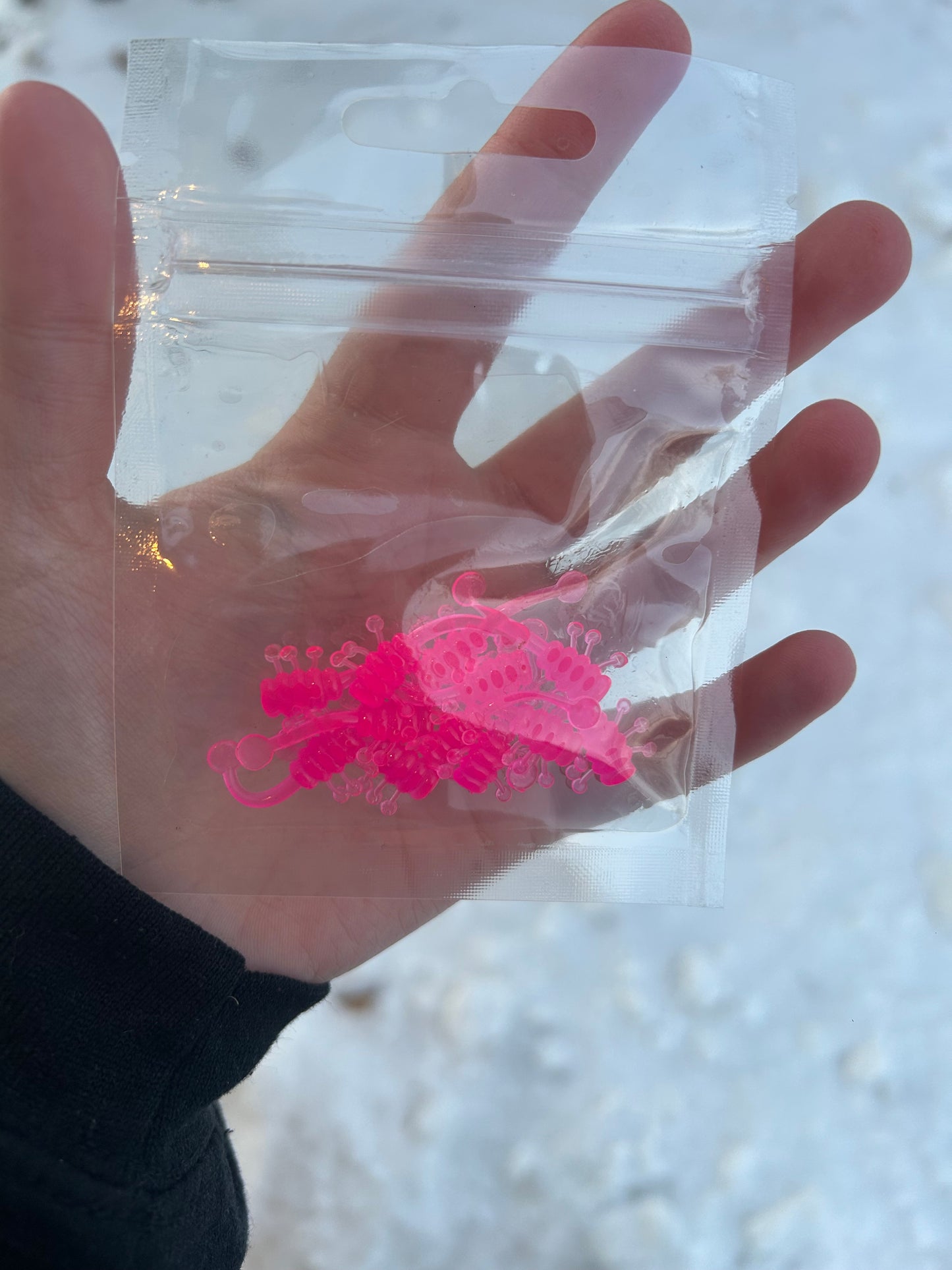 Pink Ice Scorpion (UV Glow)
