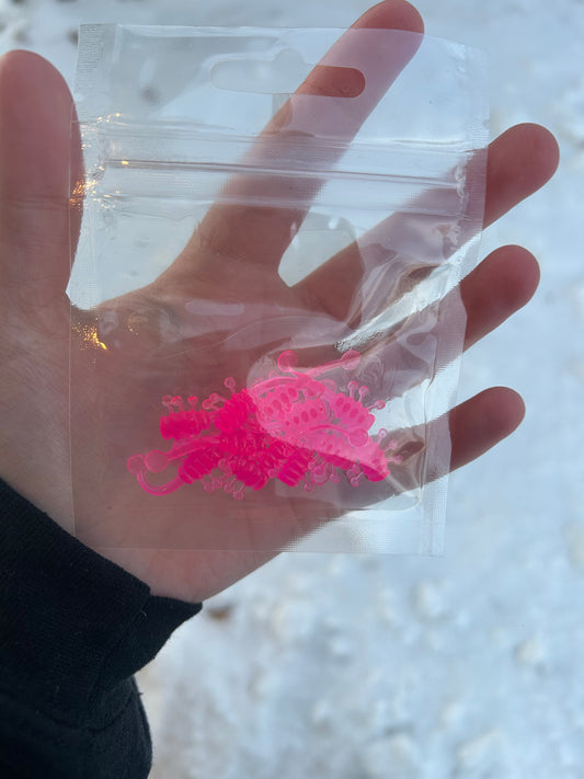 Pink Ice Scorpion (UV Glow)